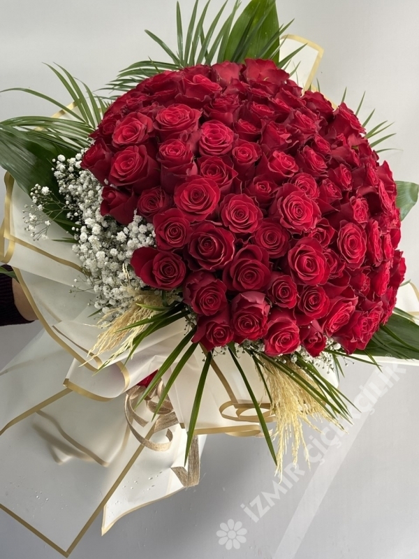 101 Premium Red Rose Bouquet