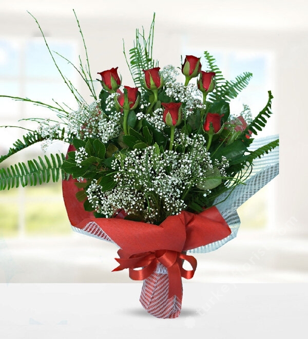 7 Red Rose Bouquet