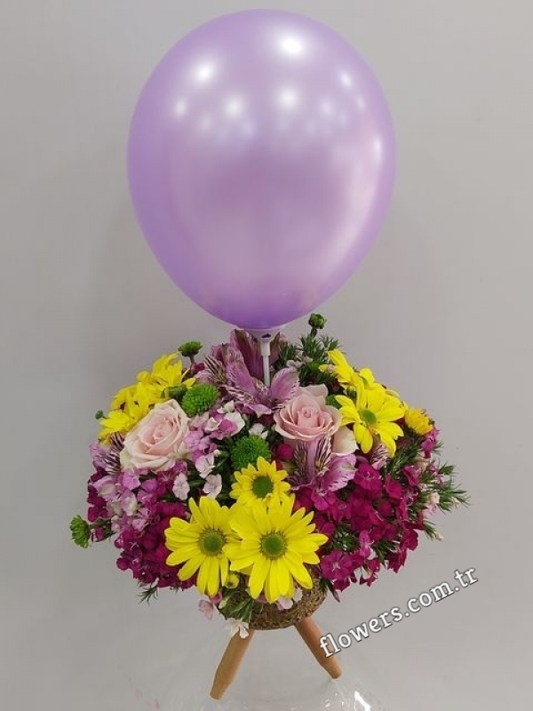 Newborn Baby Girl Arrangement