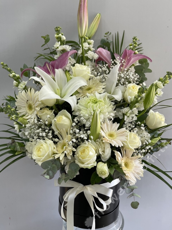 White Blossom Arrangement