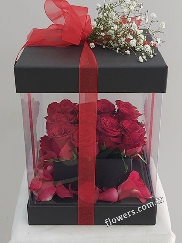 Love Story Rose Box