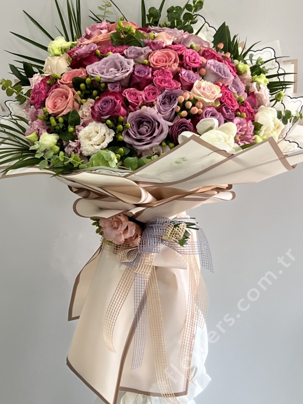 Luxury  Peony & Rose Bouquet