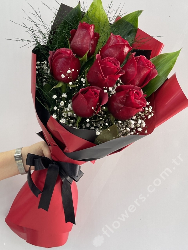 7 Red Rose Bouquet