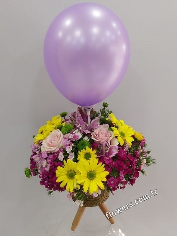 Newborn Baby Girl Arrangement